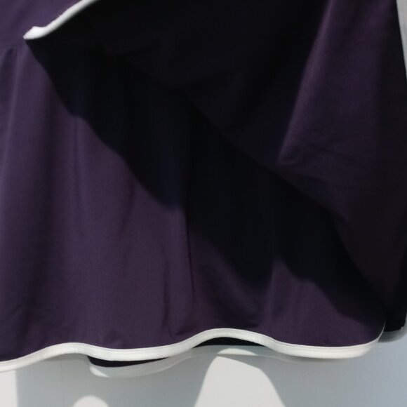 Adidas Women's Climalite Athletic Skort Skirt Purple/White Size Medium - Picture 5 of 10